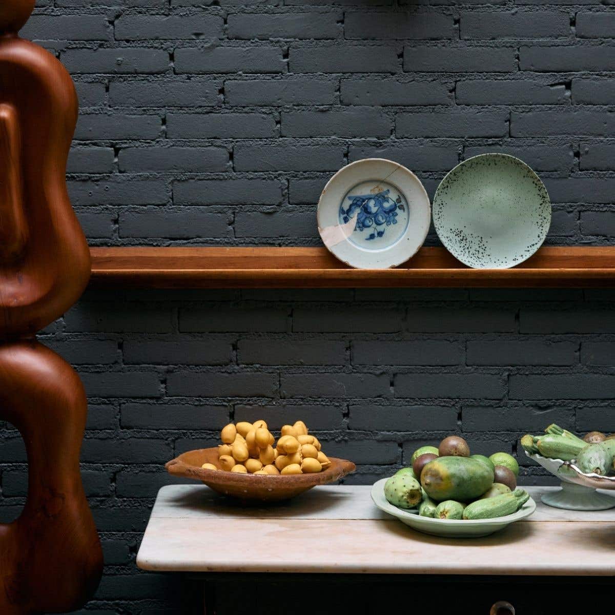 HKliving Ontbijtbord 70's Ceramics Fleck 2 stuks 22 cm