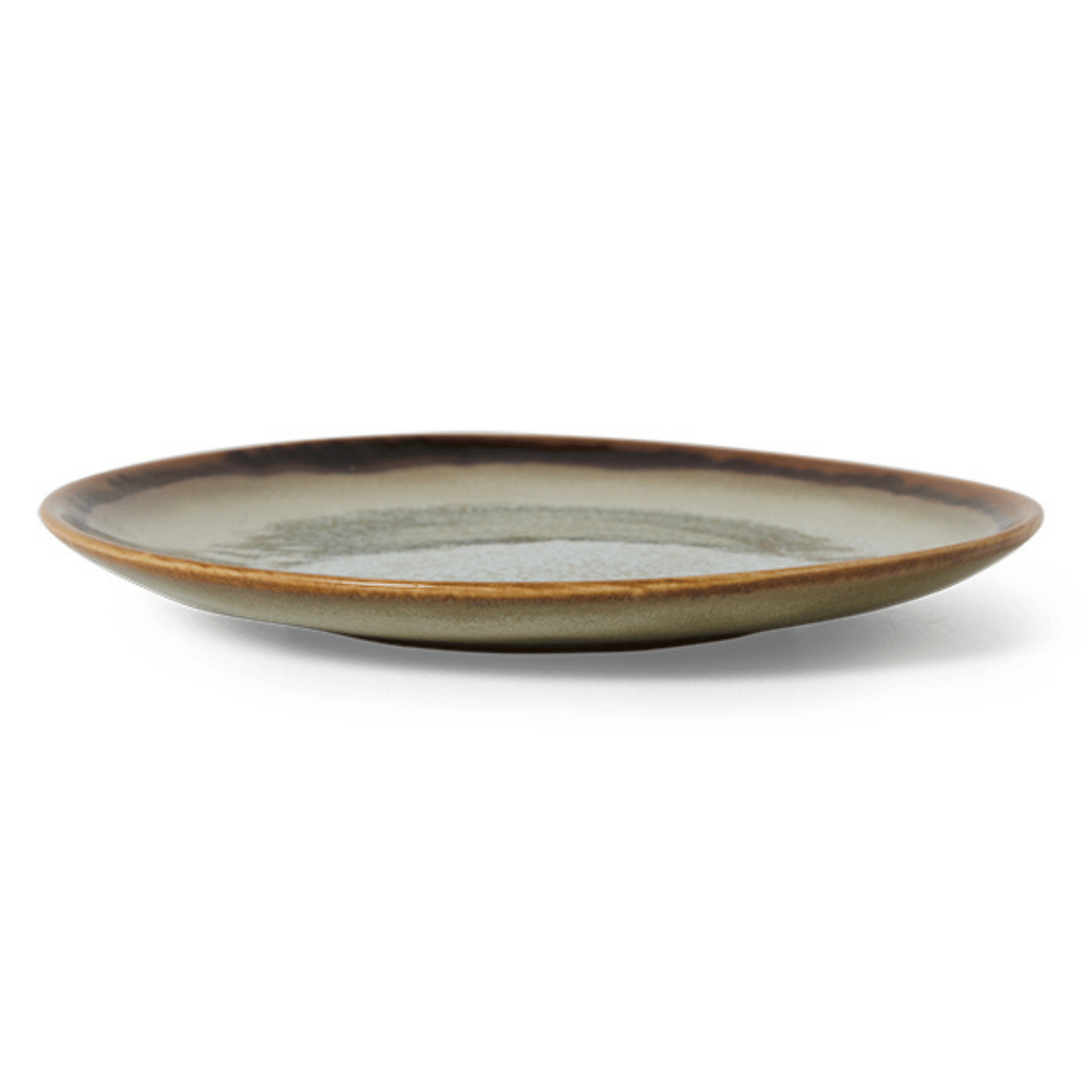 HKliving Desertbord 70's Ceramics Contrast 2 stuks 17.5 cm