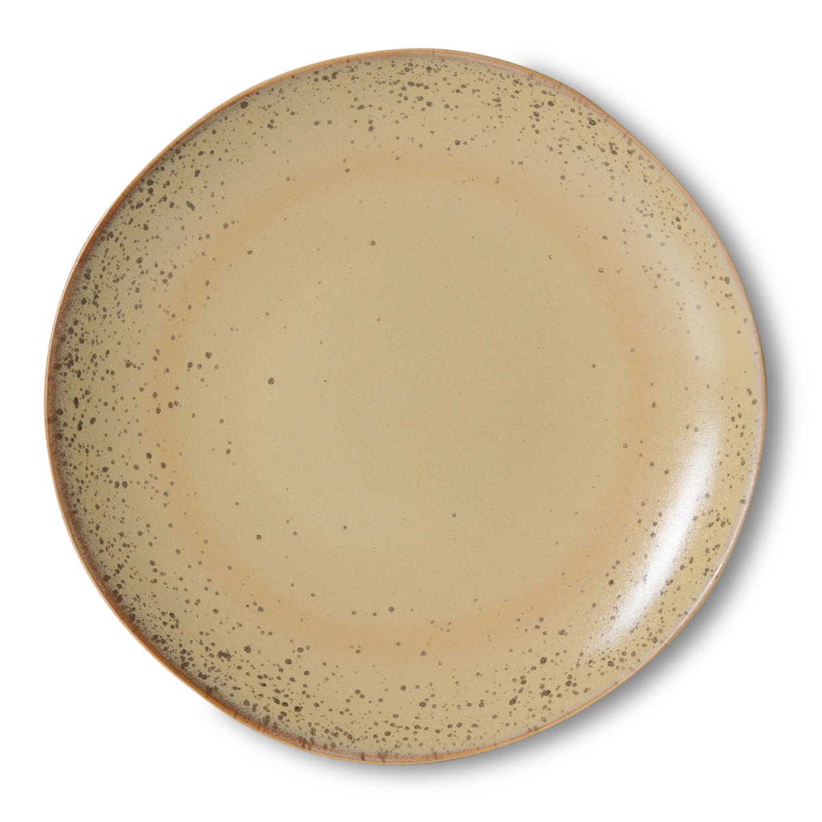 HKliving Desertbord 70's Ceramics Grit 2 stuks 17.5 cm