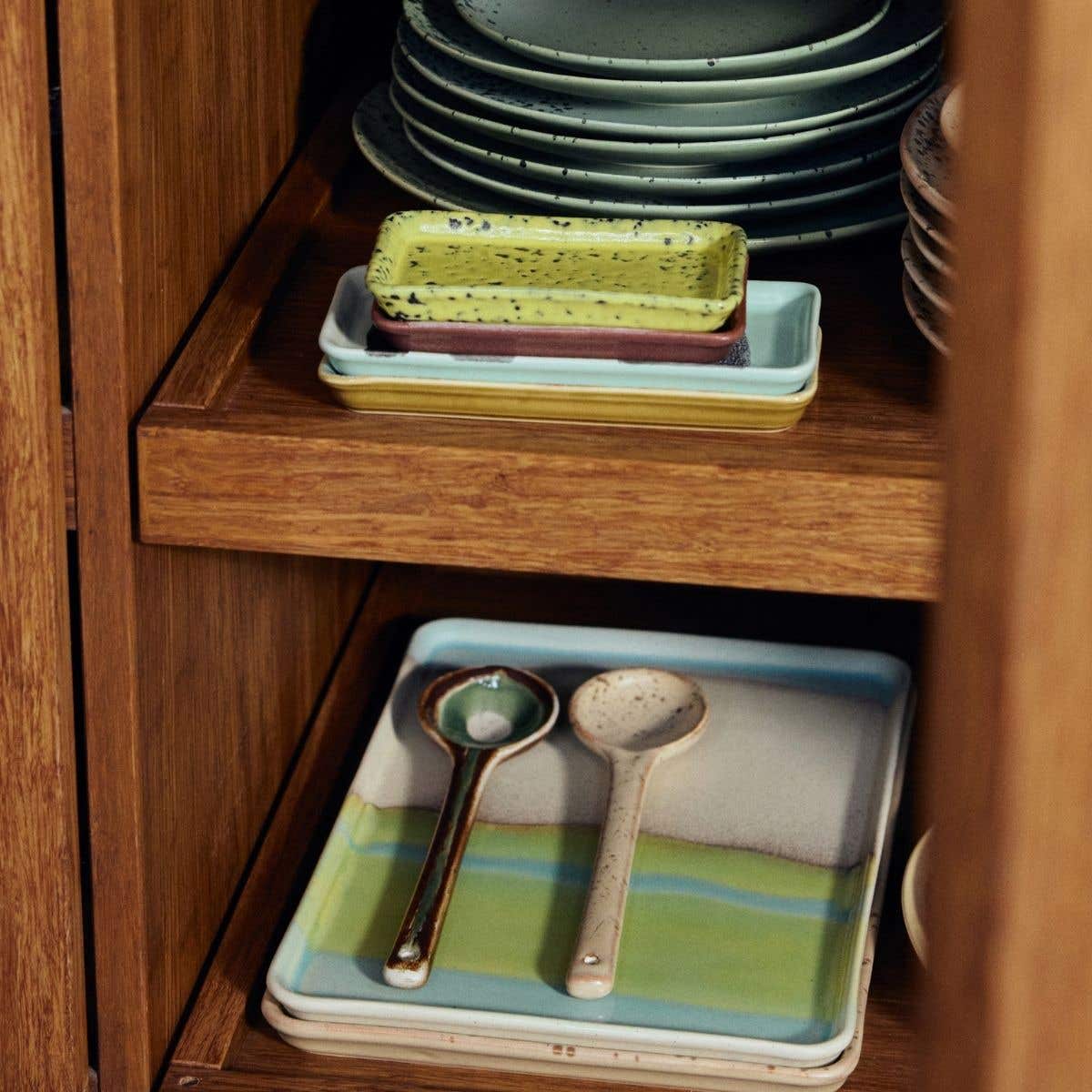 HKliving Lepels 70's Ceramics Hills 2 stuks 23.5 x 6 cm