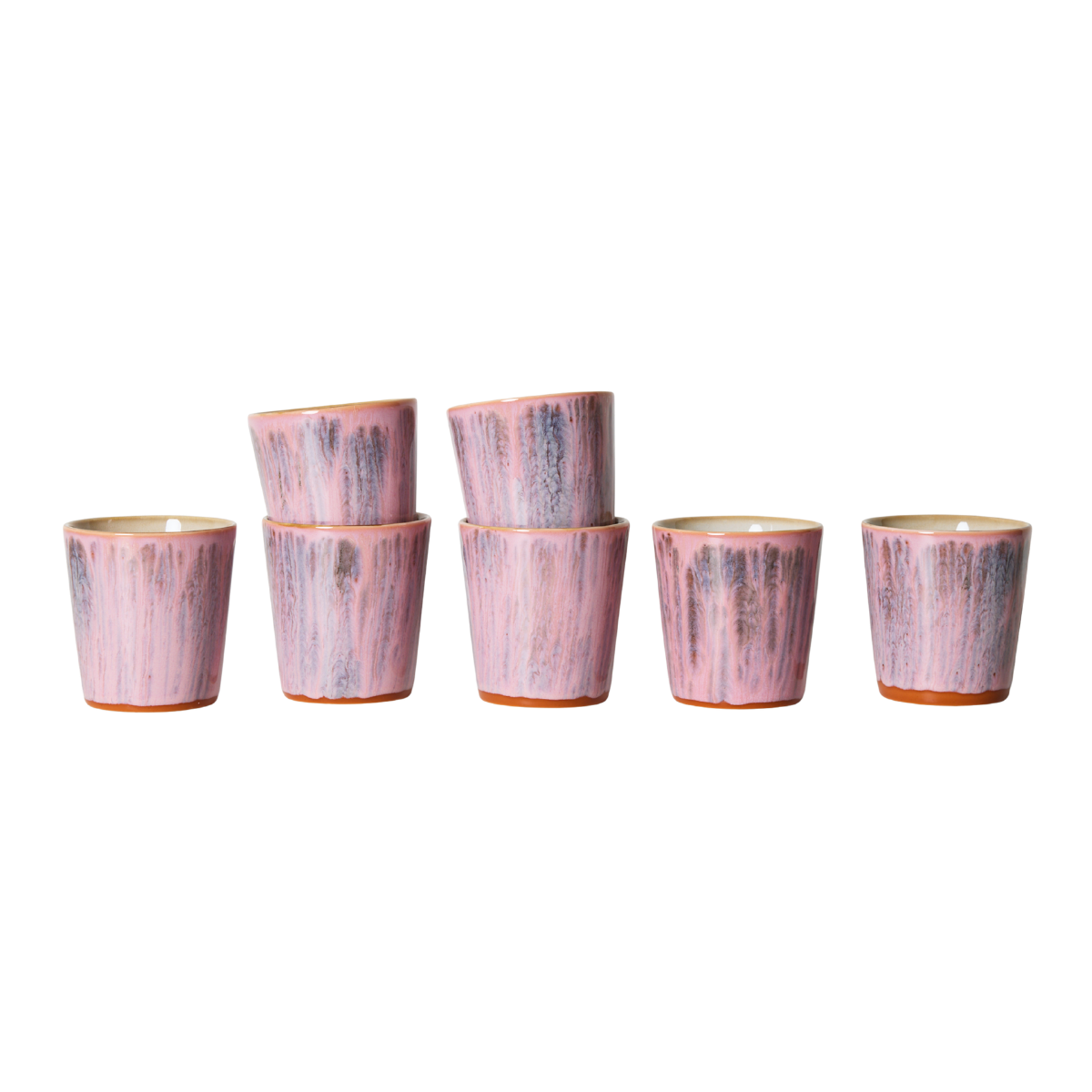 HKliving Koffiekopje 70's Ceramics Rhubarb 0.23 L