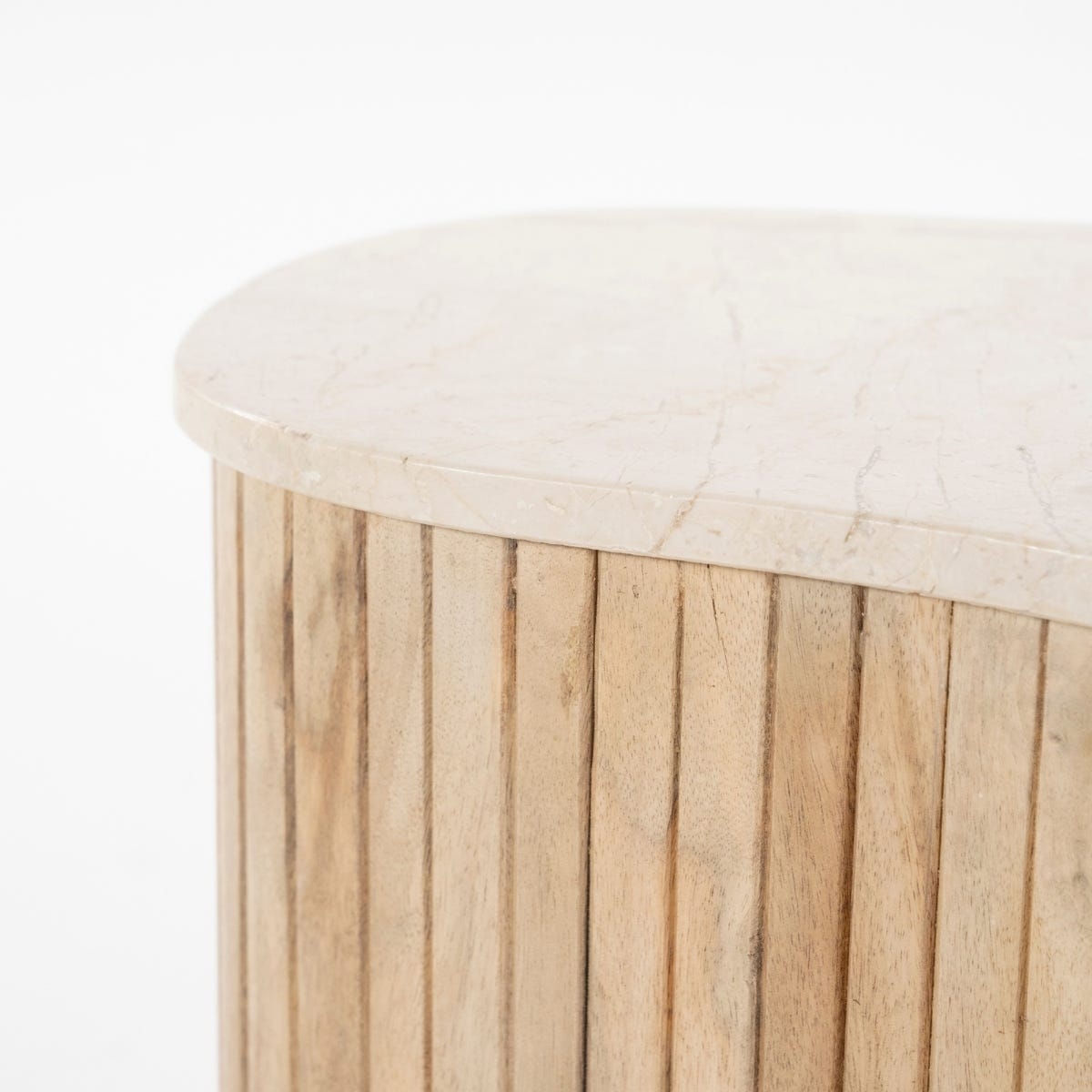 Eleonora Salontafel Kira Small Wit 70 x 47 x 38 cm