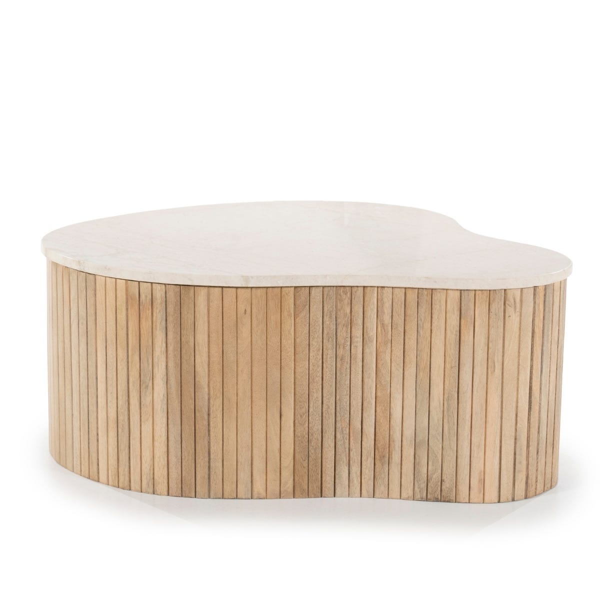 Eleonora Salontafel Kira Medium Wit 83 x 72 x 34 cm