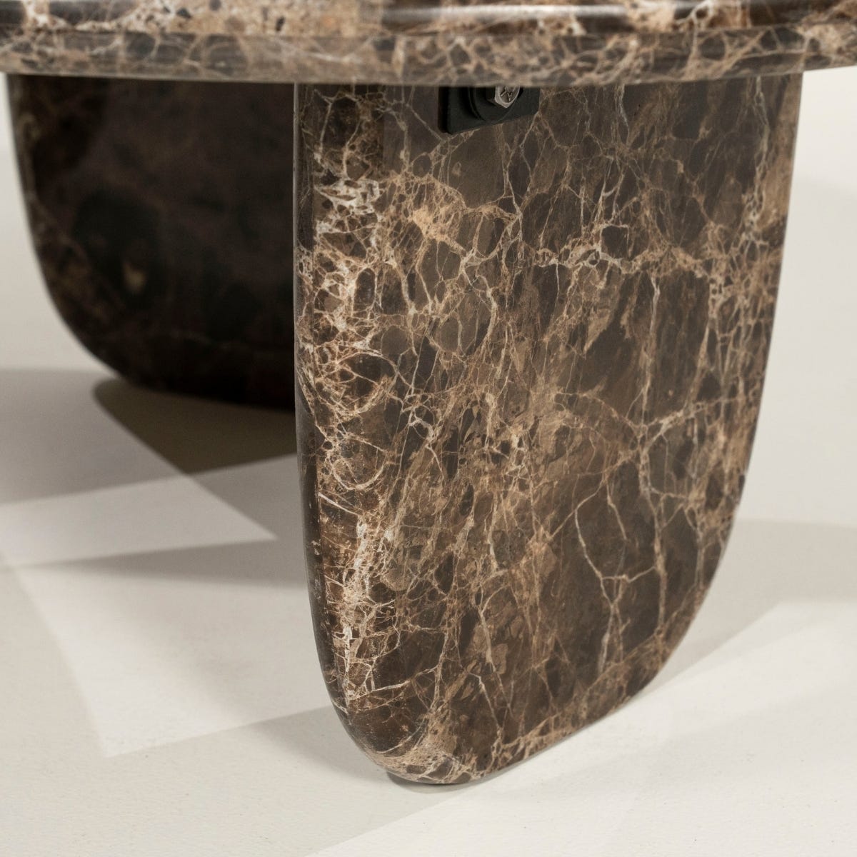 Eleonora Salontafel Devin Large Bruin 100 x 85 x 31 cm