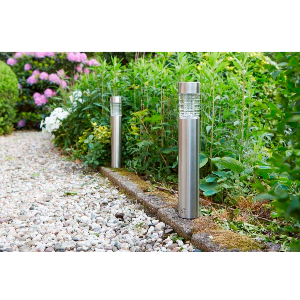 Luform Lightning Solar Tuinlamp Tacoma Post Grijs 504 x 62 cm