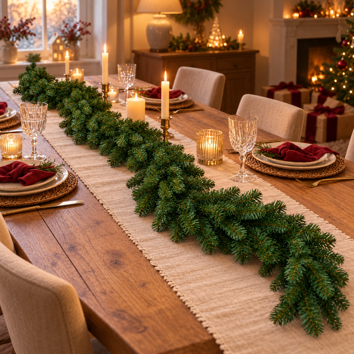 Evergreen Guirlande Balsam pine 270 x 25 cm