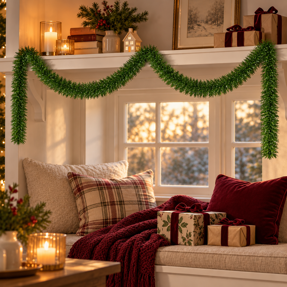 Evergreen Guirlande Roping 270 x 12 cm