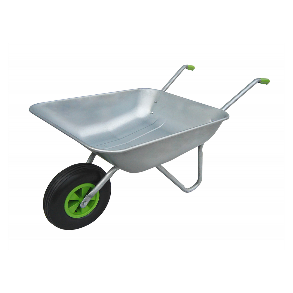 Kruiwagen metaal gegalvaniseerd 65L 