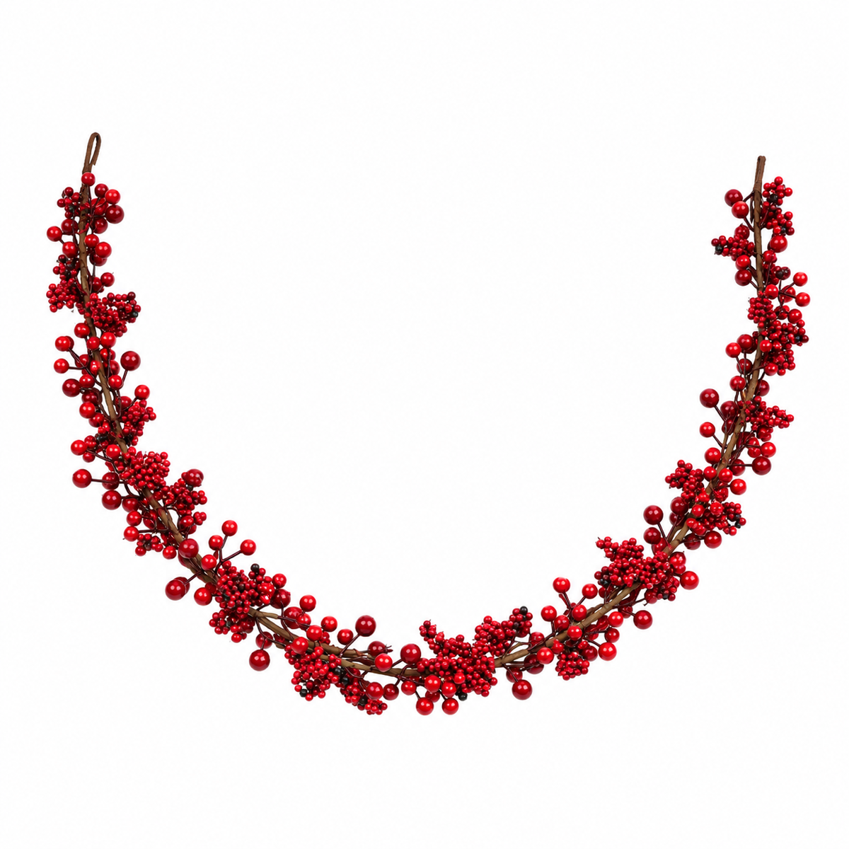 De Bosrand Guirlande bessen Rood 150 cm