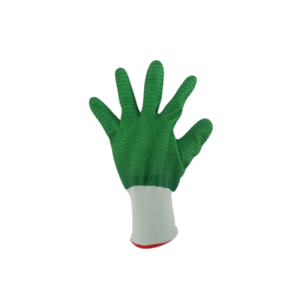 Rozenhandschoen groen 3/4