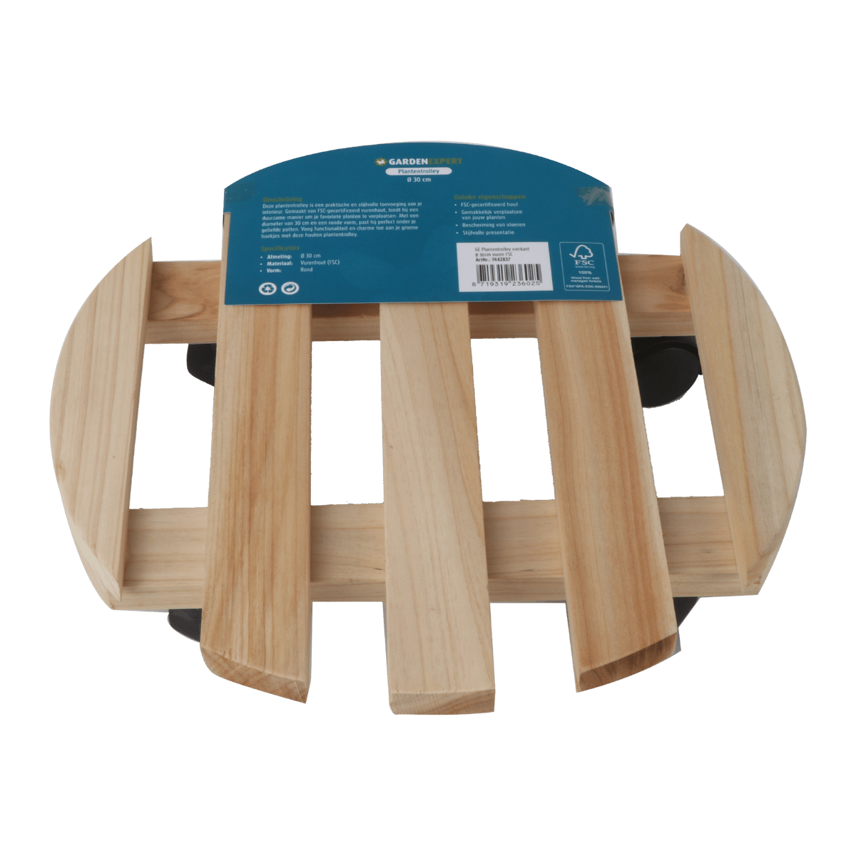 Garden Expert Plantentrolley Rond D 30 cm