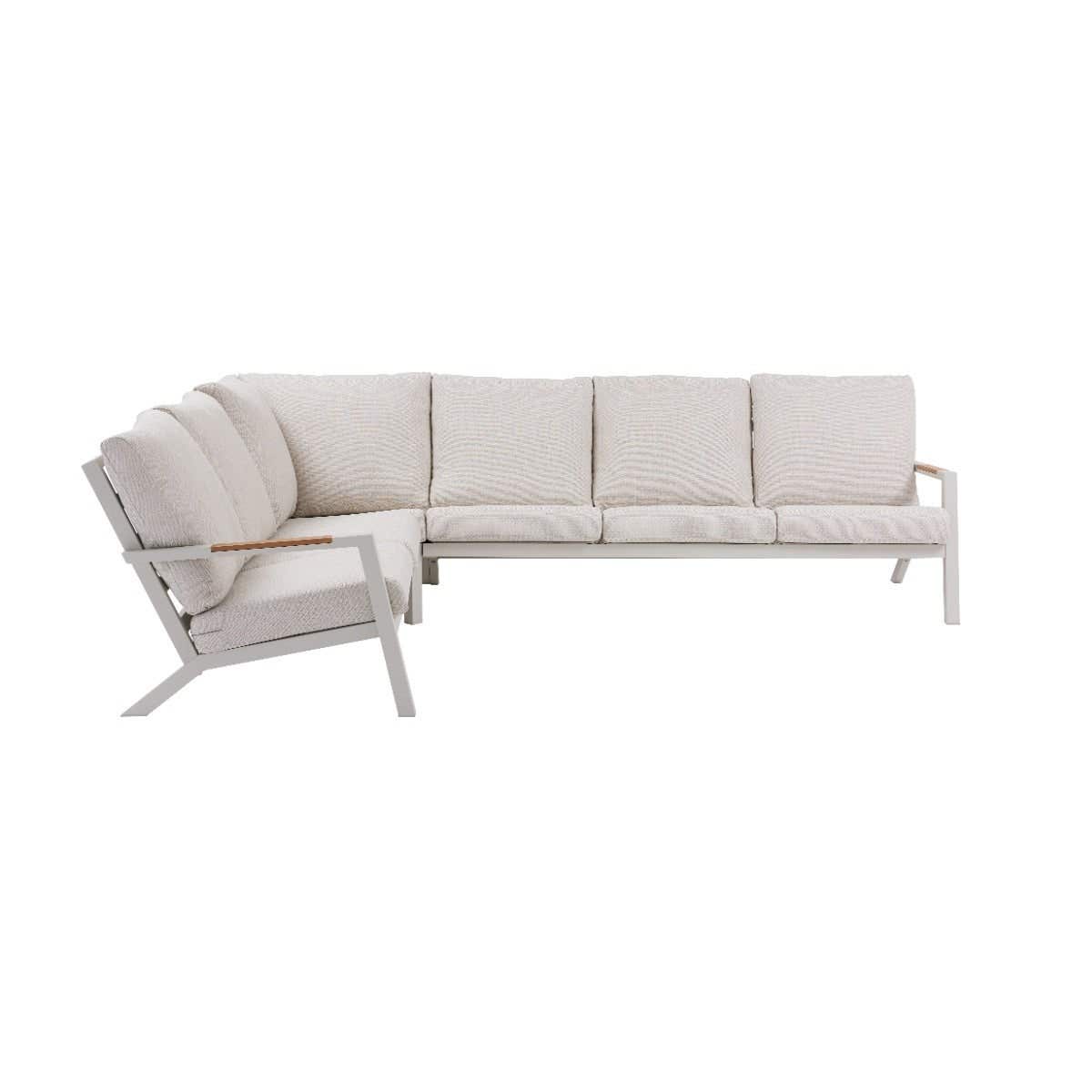 Royal Seasons Hoeklounge 6-zits Solare Beige 296 x 221 x 77 cm