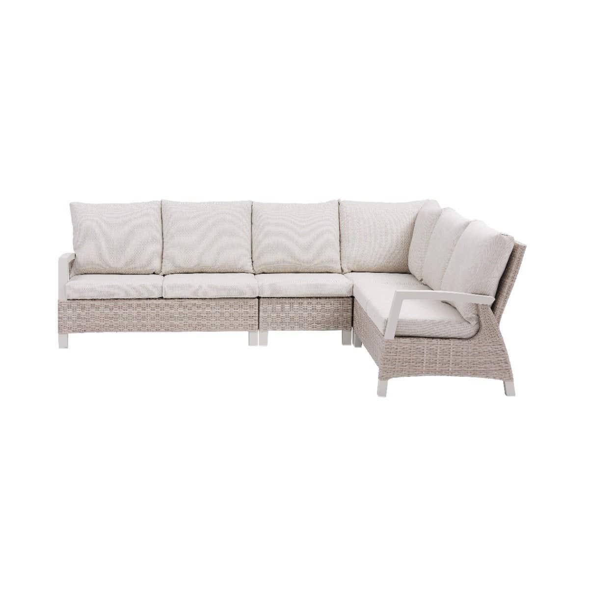 Royal Seasons Hoeklounge 6-zits Athene Beige 279 x 219 x 88 cm