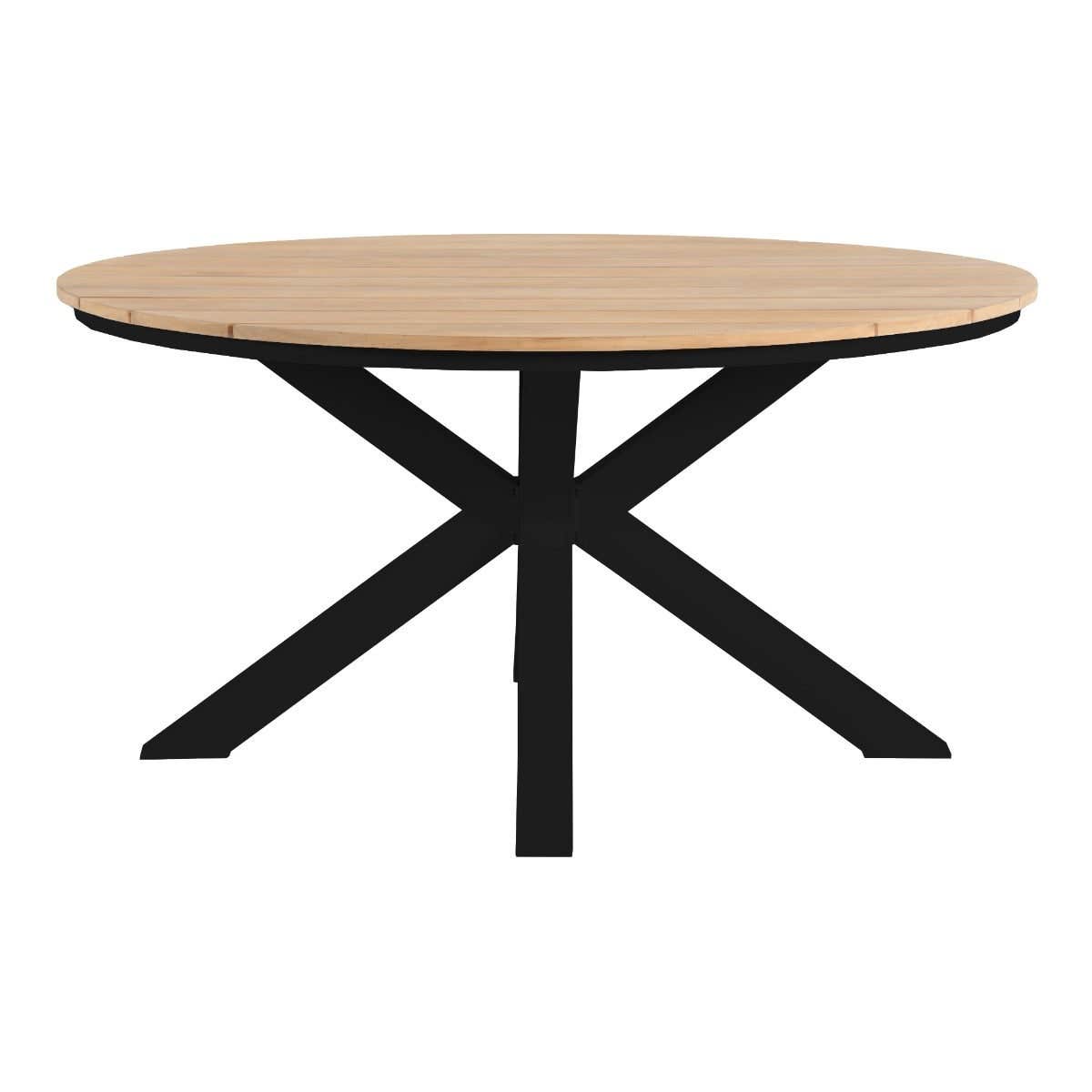 Royal Seasons Tafel Atlanta Zwart 150 x 76 cm