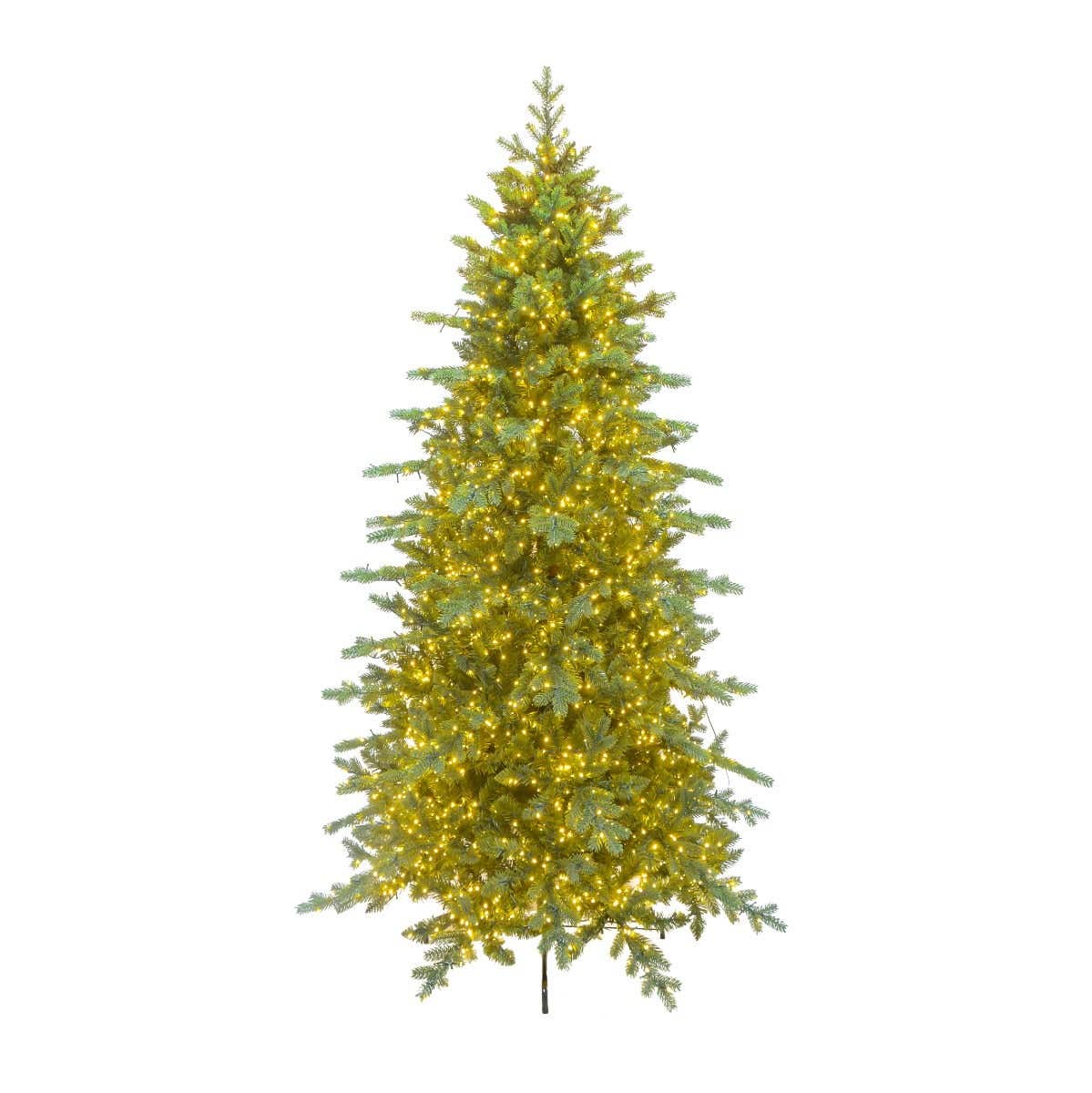 Evergreen kunstkerstboom Janga premium met verlichting 240 x 154 cm