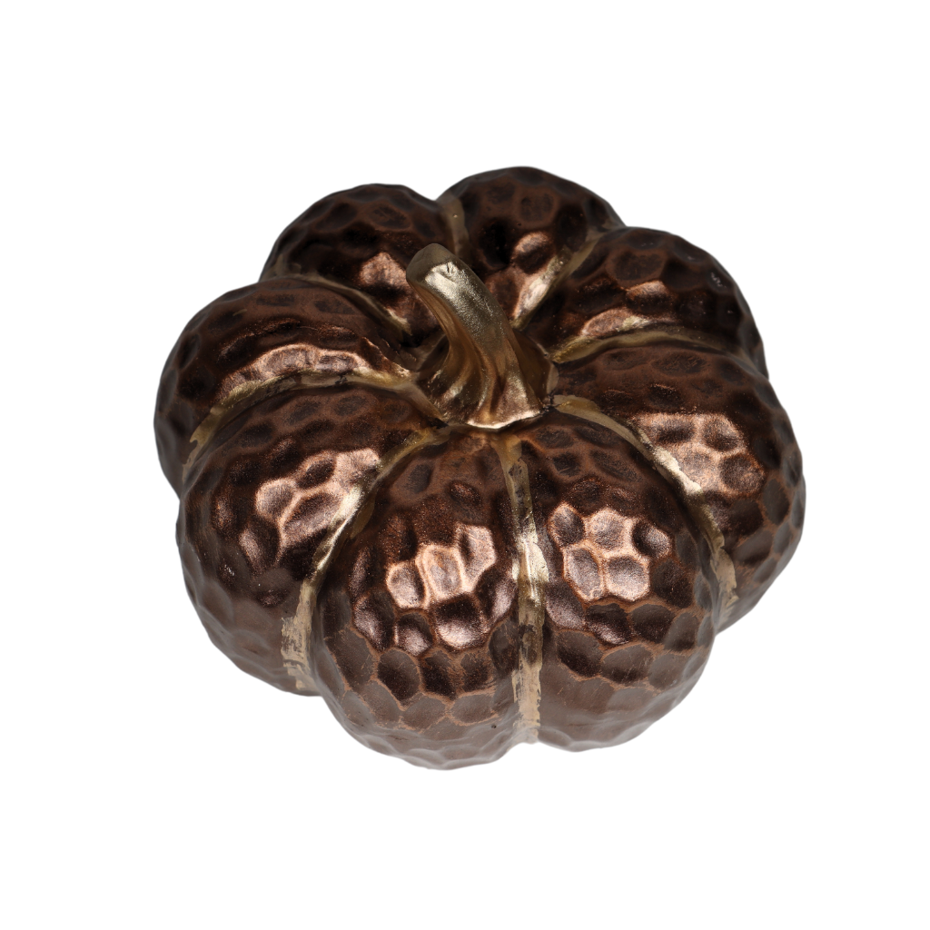 Pompoen koper 14 x 13.5 cm