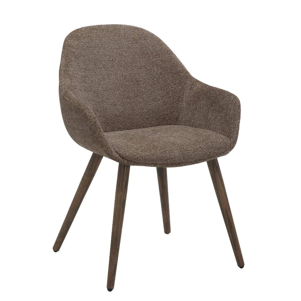24Seven Eetkamerstoel Enzo Retro Grijs 58 x 61 x 84 cm