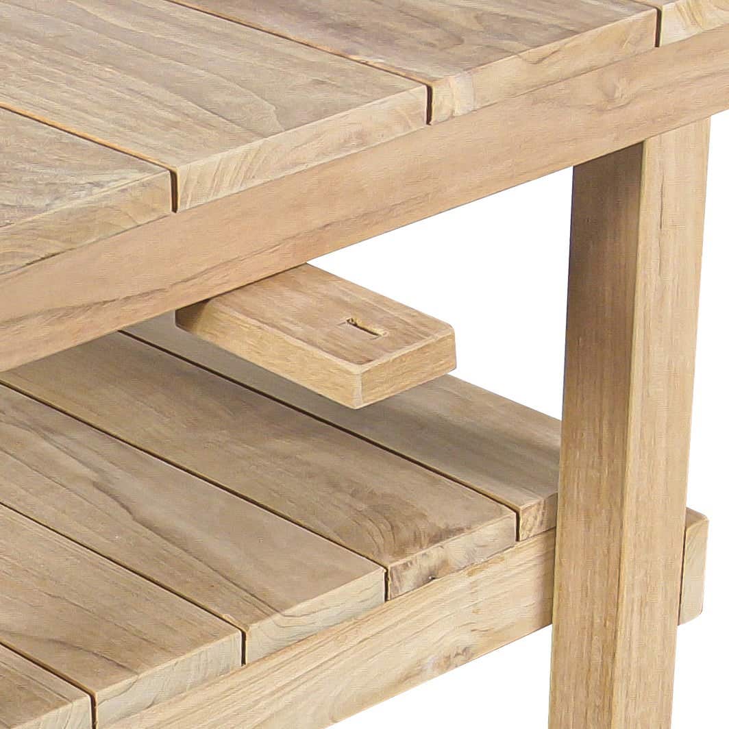 Timber Dynamite Kamado Kast met Schappen 75 x75 x 84 cm