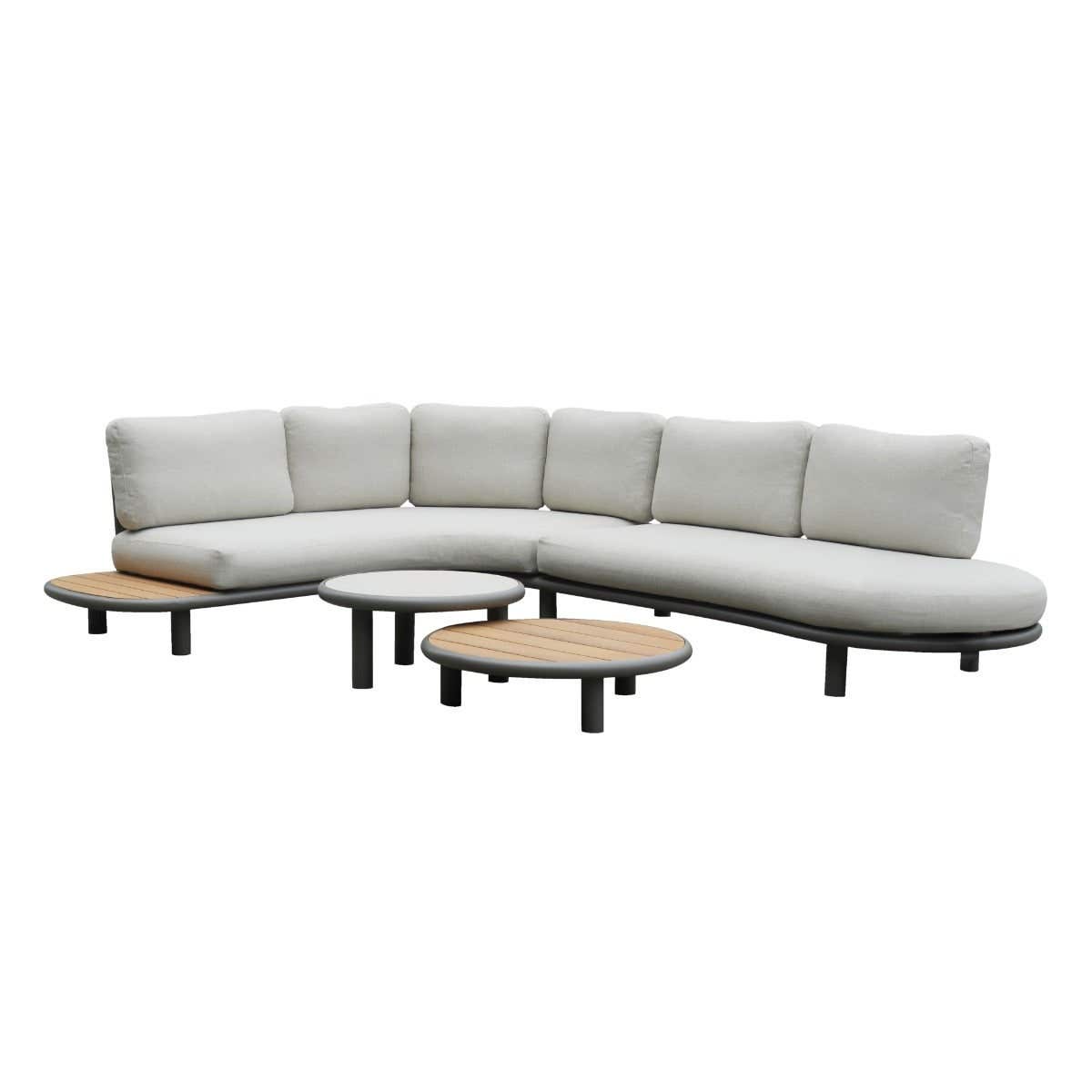 Royal Seasons Loungeset 5-zits Marina Taupe