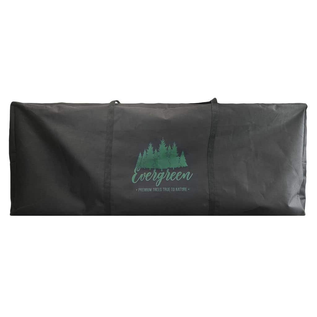 Evergreen Opbergtas Voor Kunstboom Tot 270 cm Zwart 125 x 40 x 50 cm