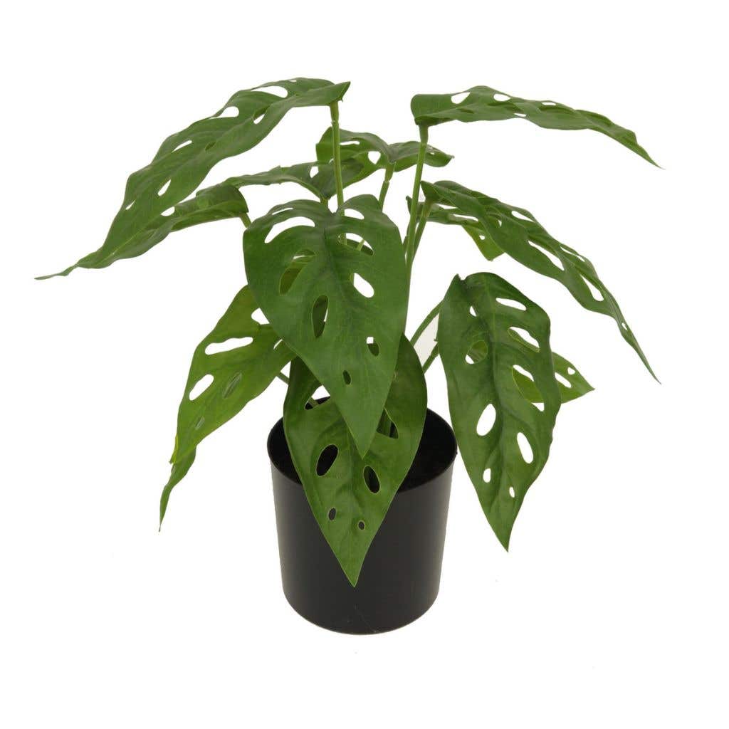 Kunstplant Monstera H 30 cm