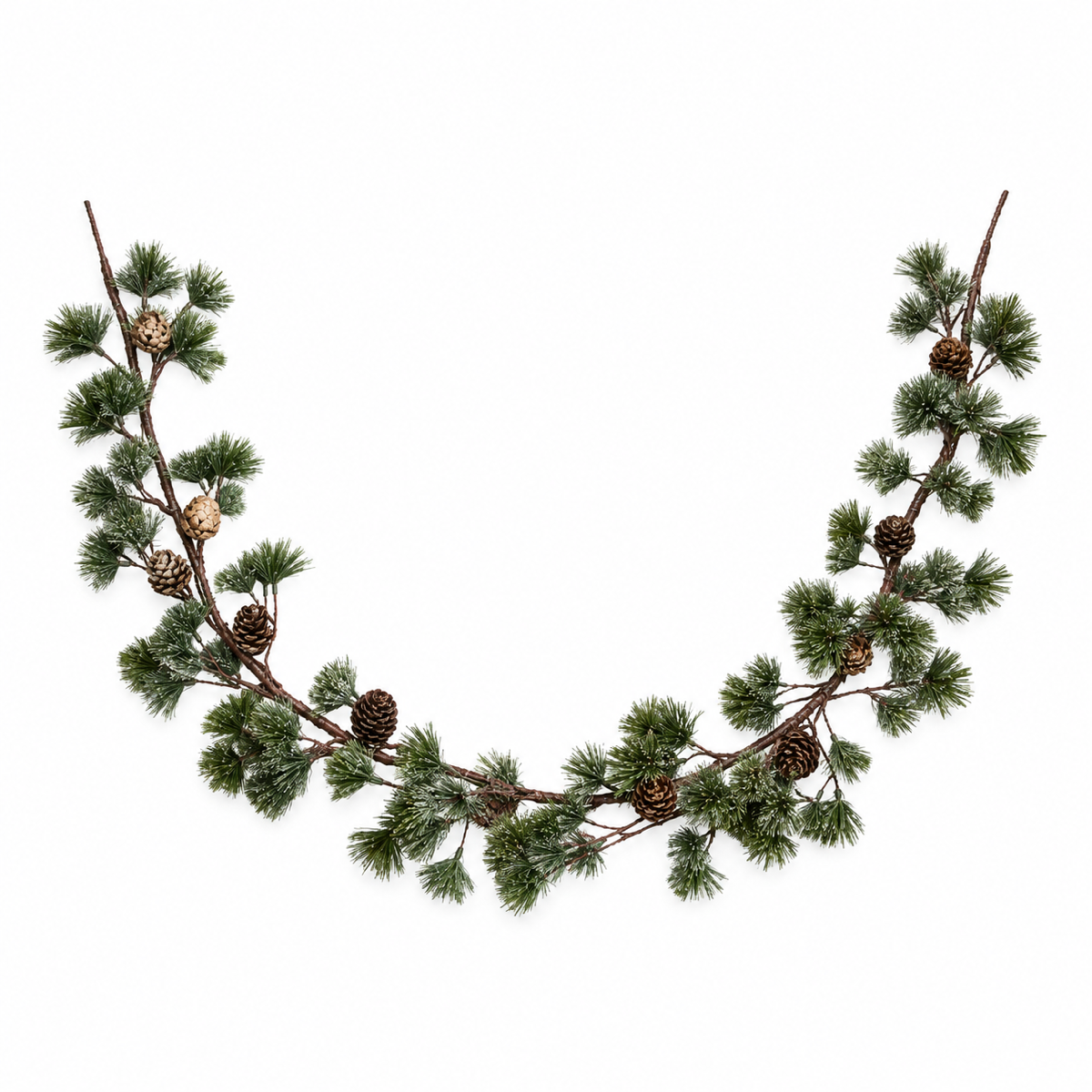 De Bosrand Guirlande winter dennen 130 cm
