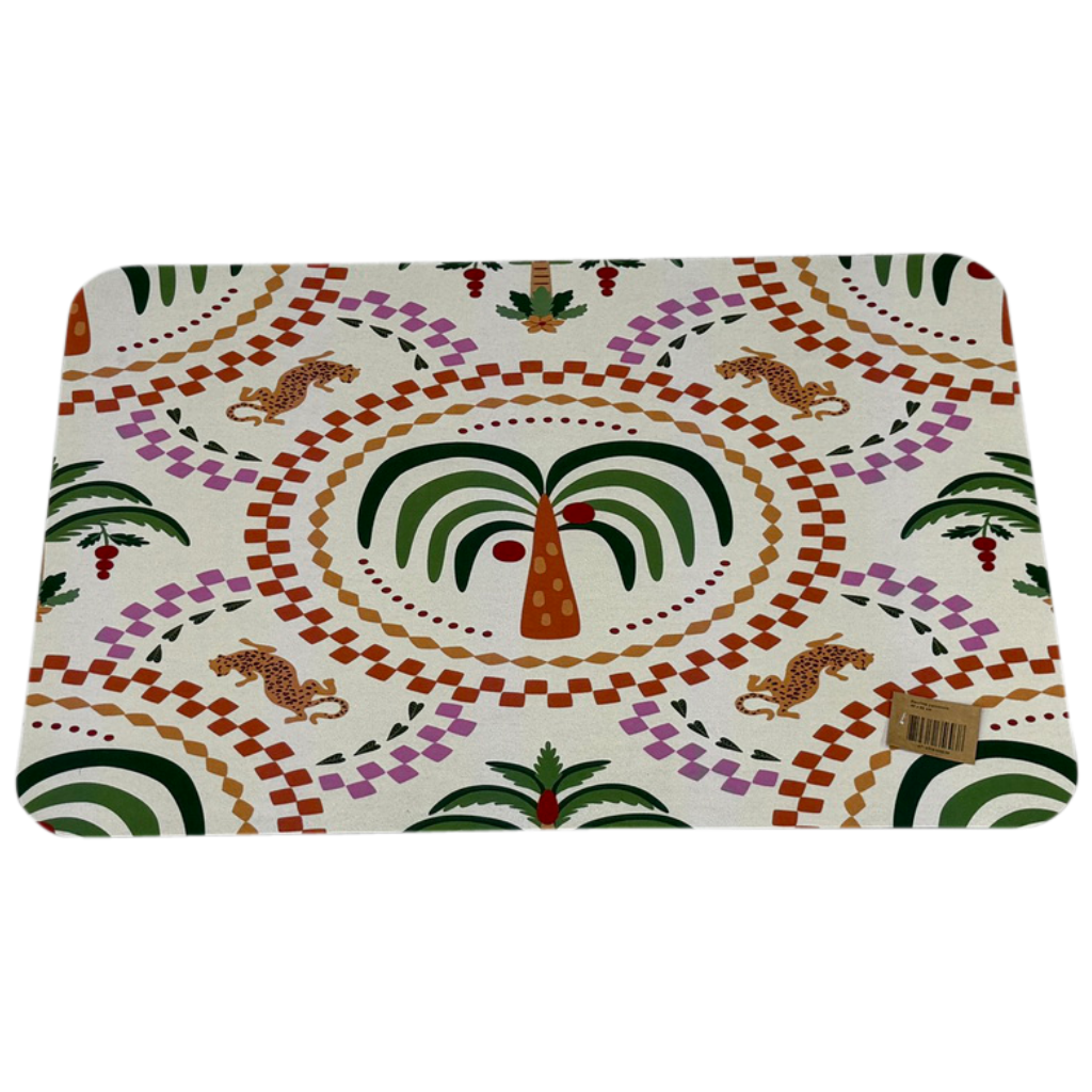 De Bosrand Deurmat Palmboom 40 x 60 cm