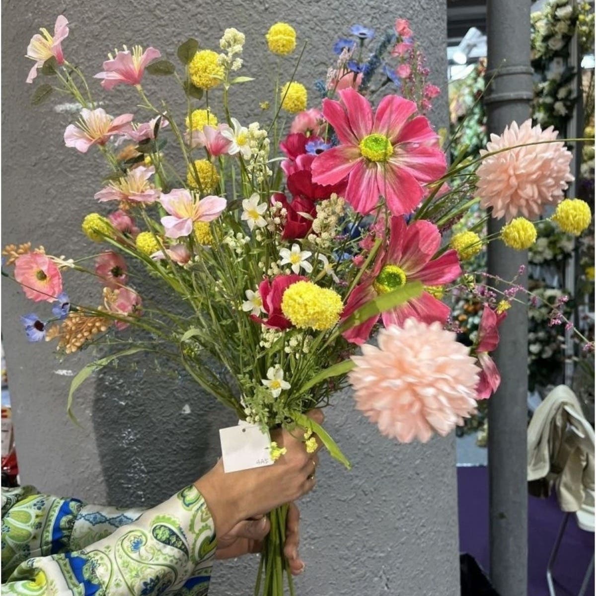 De Bosrand Kunstbloemen Veldboeket Multicolour