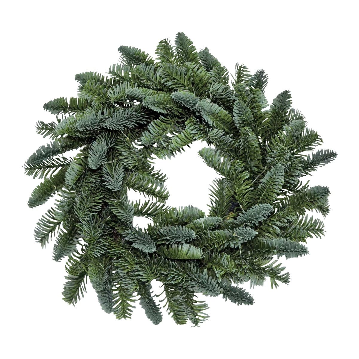 Evergreen Kerstkrans Nobilis Groen 40 x 40 cm