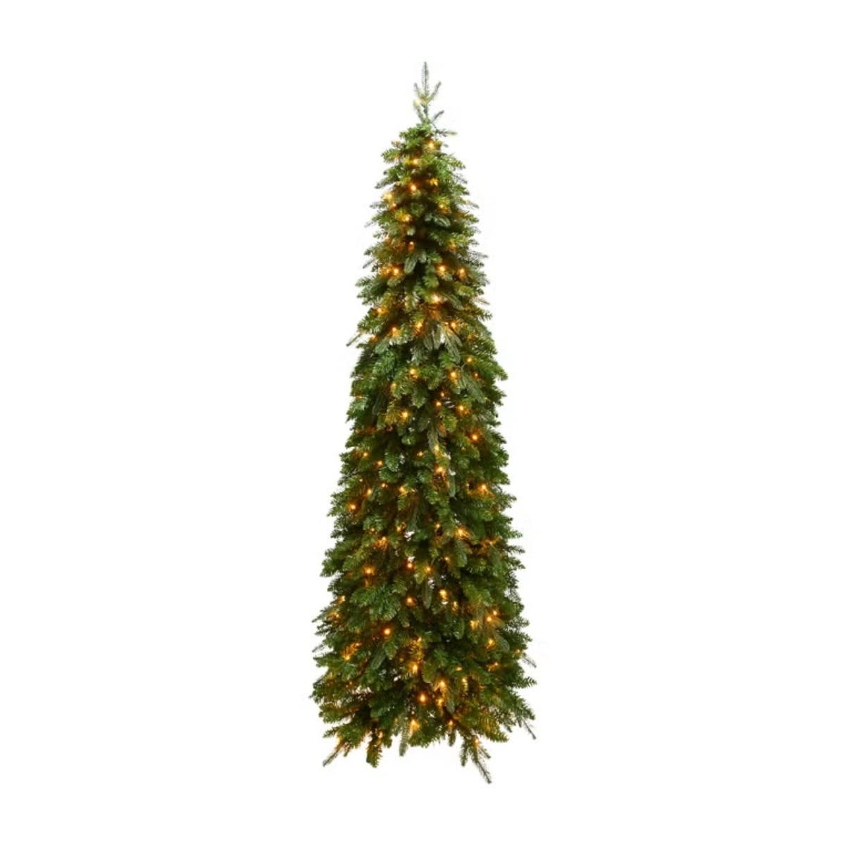 Evergreen Kunstkerstboom Peak Groen met Verlichting 210 x 82 cm