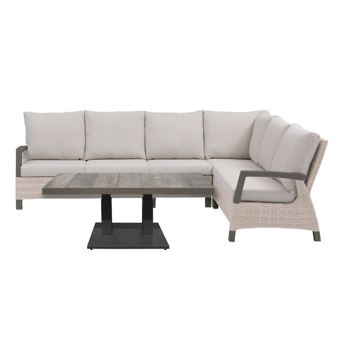 Royal Seasons Hoek-loungeset 6-zits Marseille Zand