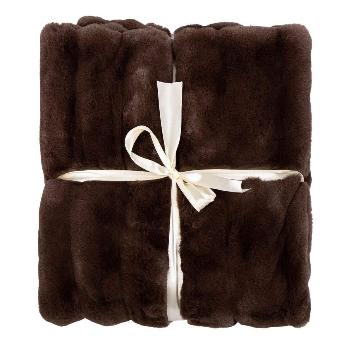 24Seven Plaid Lou Chocolate 130 x 170 cm