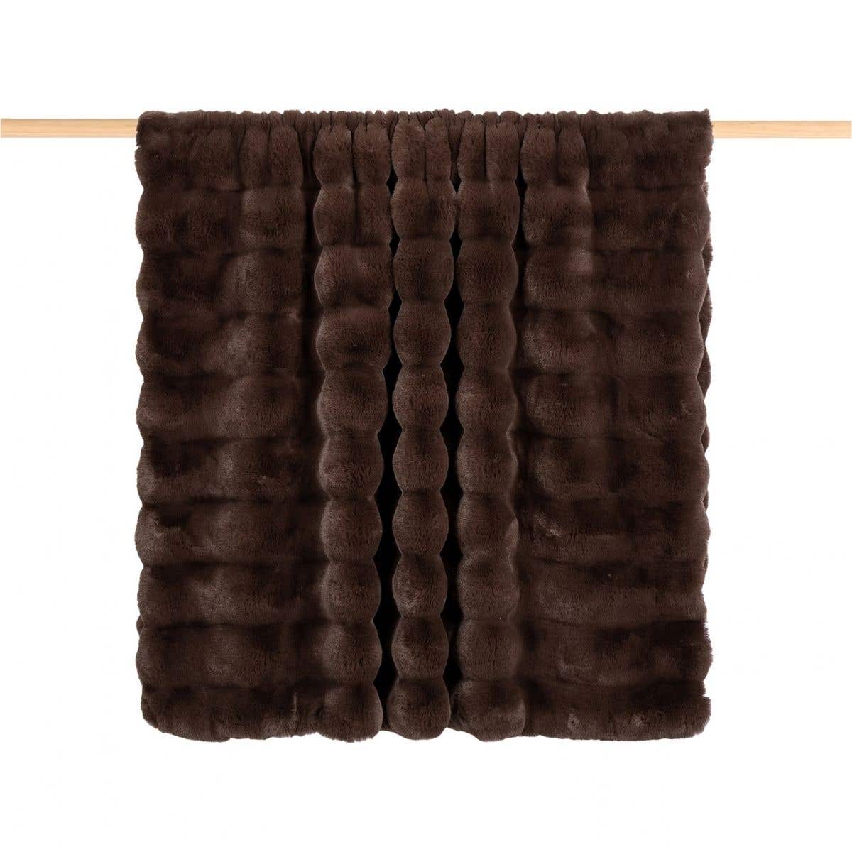 24Seven Plaid Lou Chocolate 130 x 170 cm