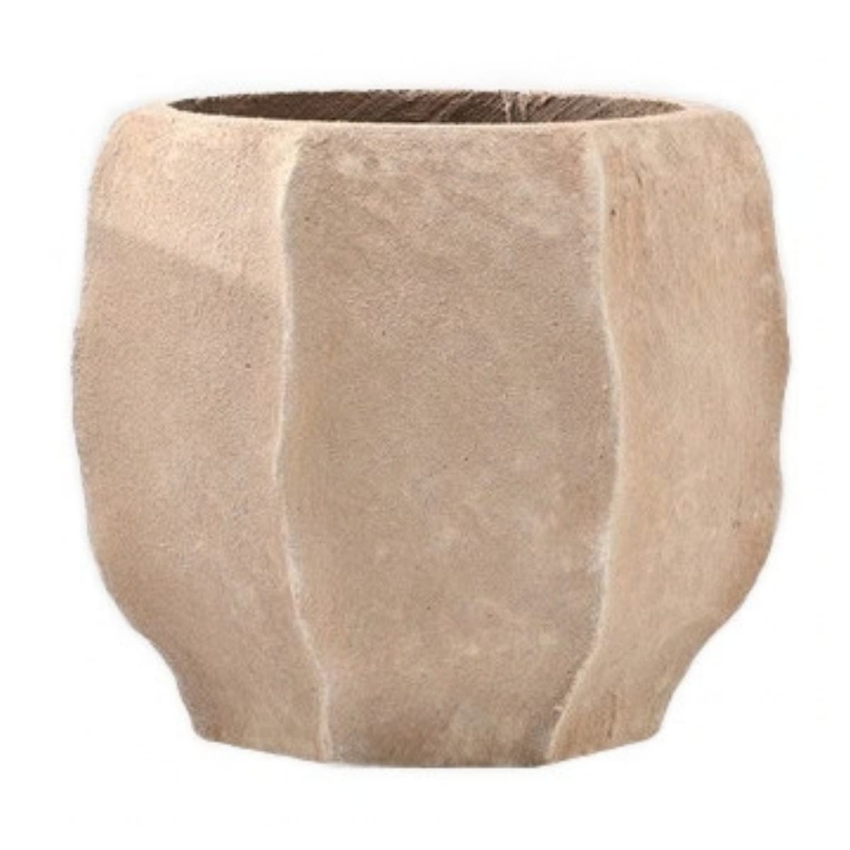 De Bosrand Bloempot Beige 35 x 39 cm
