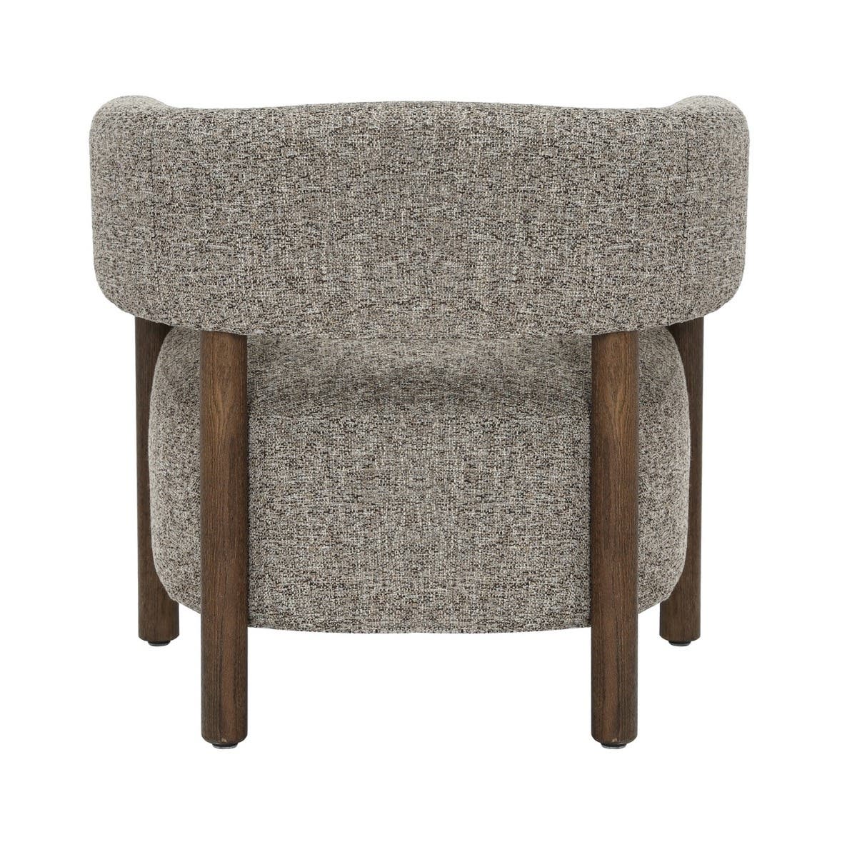 24Seven Loungestoel Ludo Coffee 73 x 69 x 70 cm