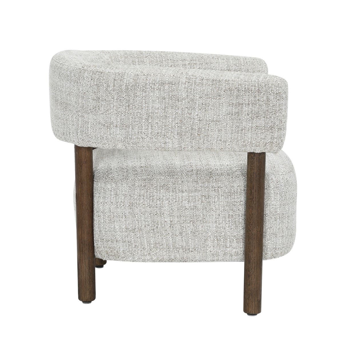 24Seven Loungestoel Ludo Latte 73 x 69 x 70 cm
