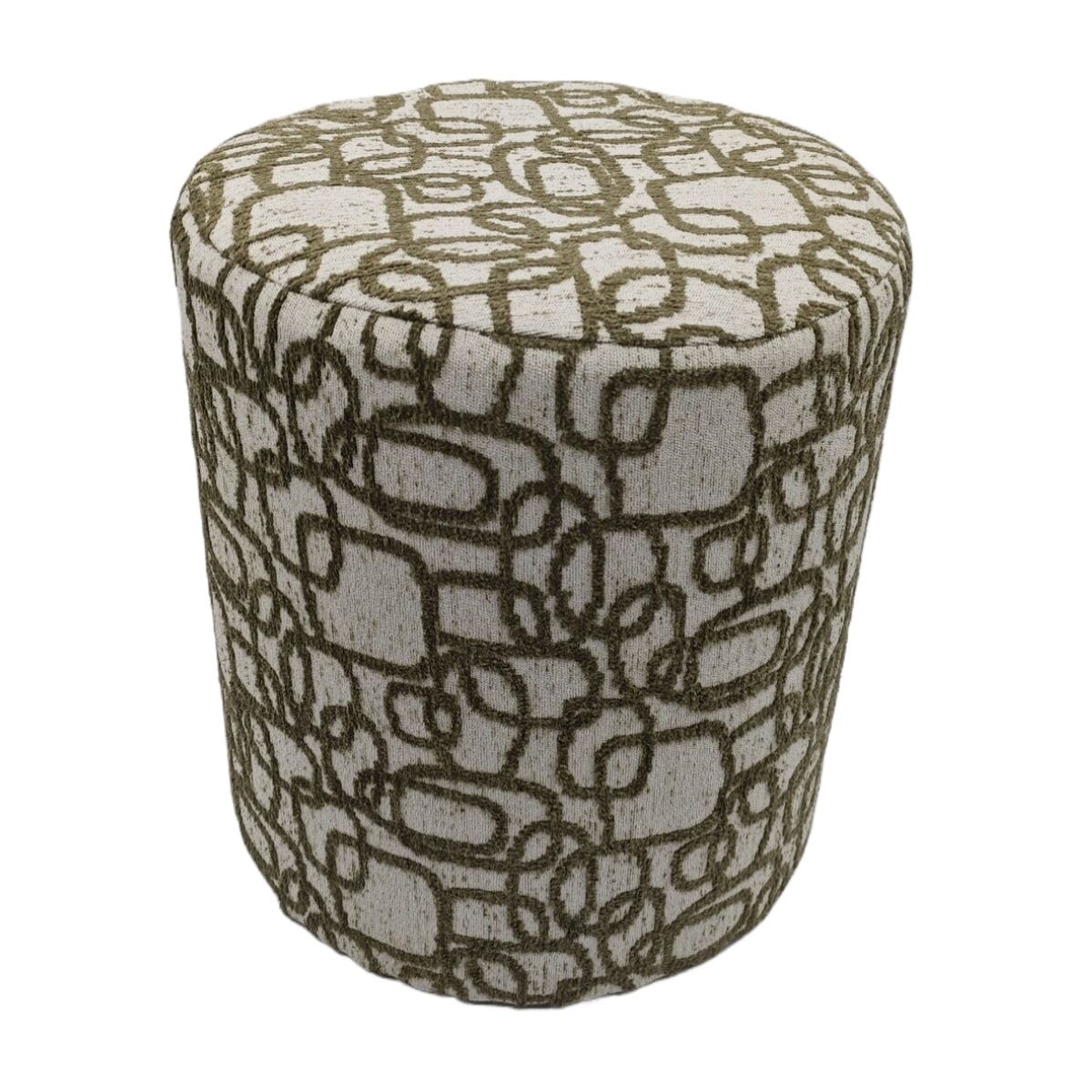 De Bosrand Poef Groen 40 x 35 cm