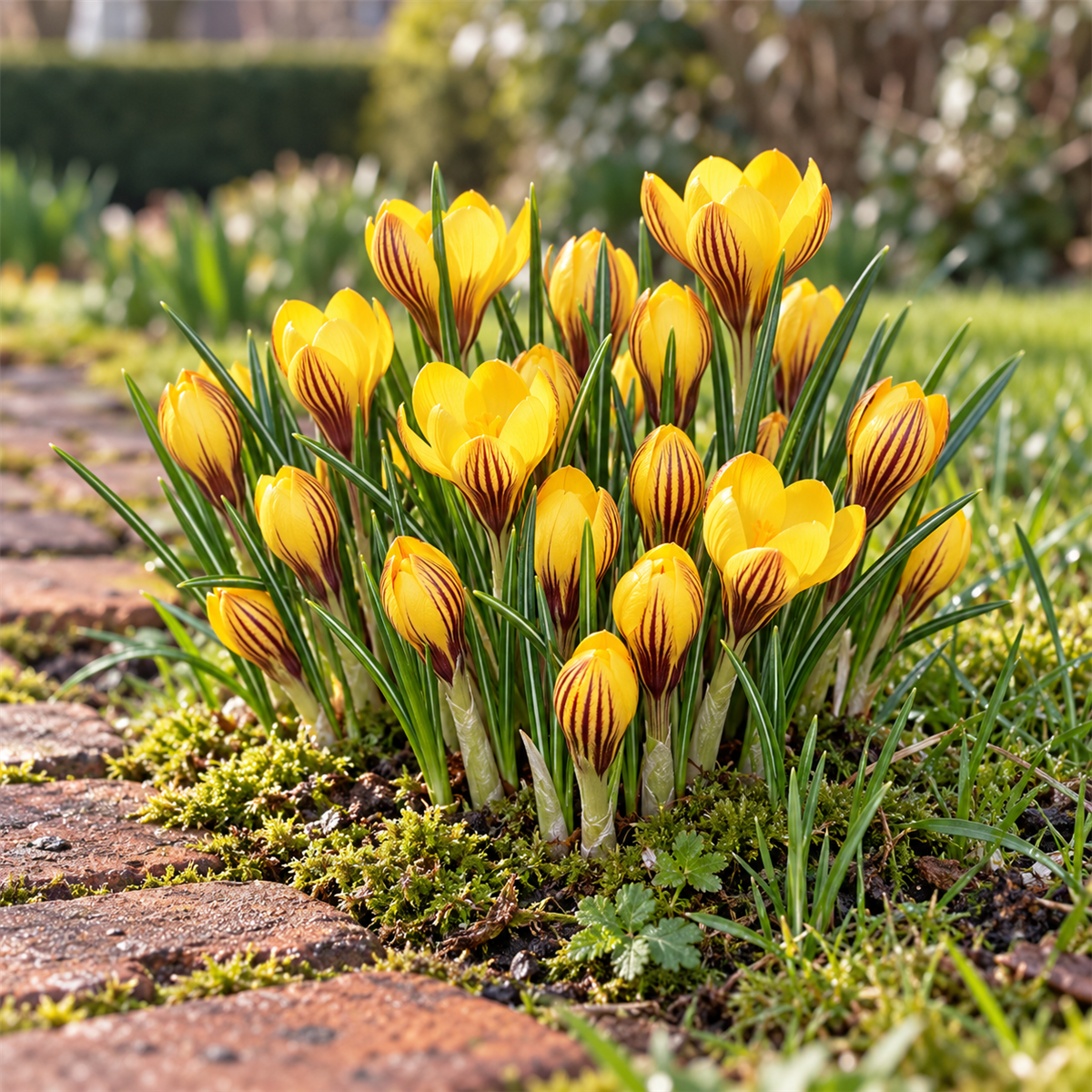 Pure Bulbs Bloembollen Krokus (Crocus 'Fuscotinctus') 15 stuks