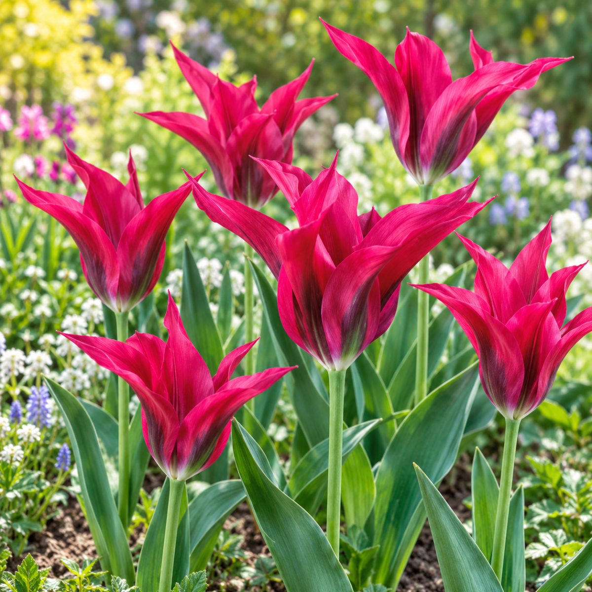 Pure Bulbs Bloembollen Tulp (Tulipa 'Doll's Minuet') 7 stuks