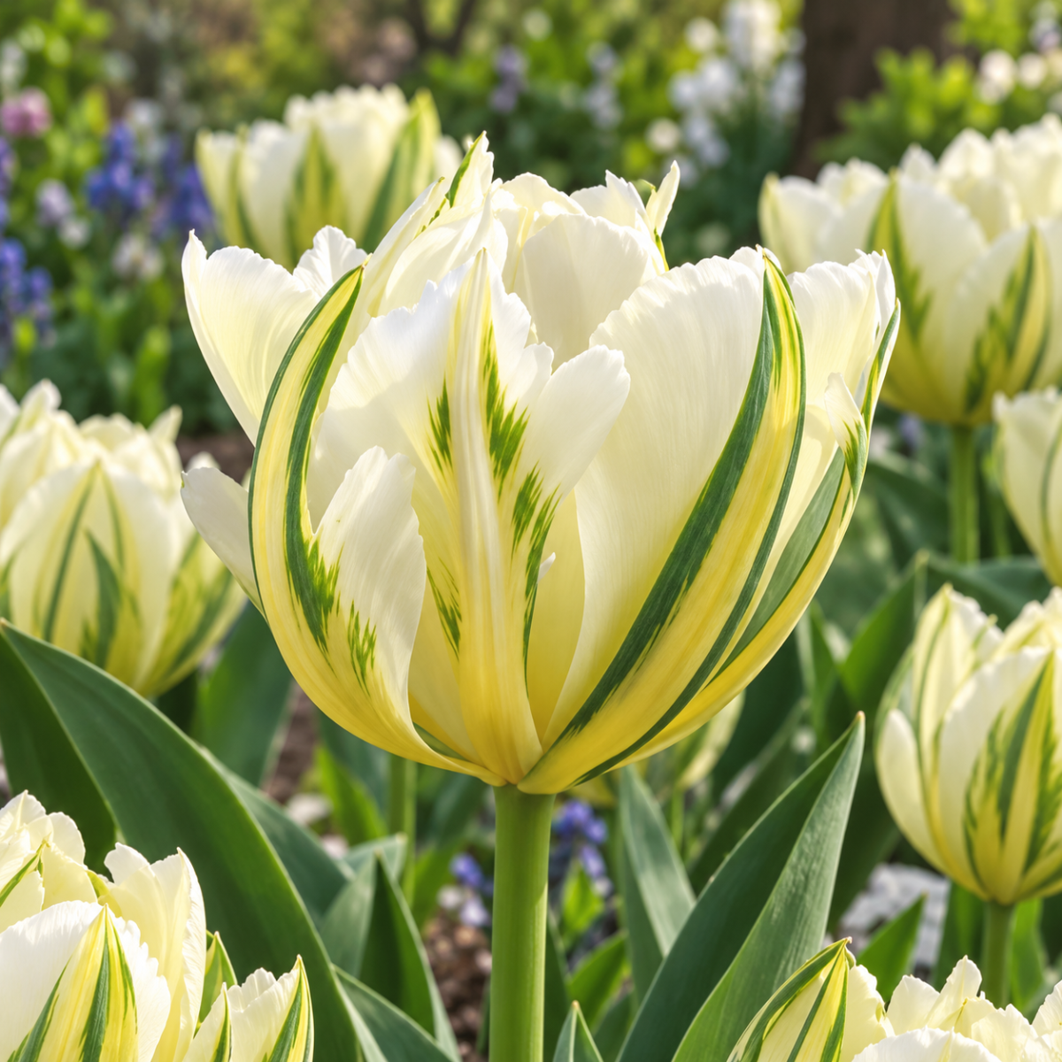 Pure Bulbs Bloembollen Tulp (Tulipa 'White Valley') 7 stuks
