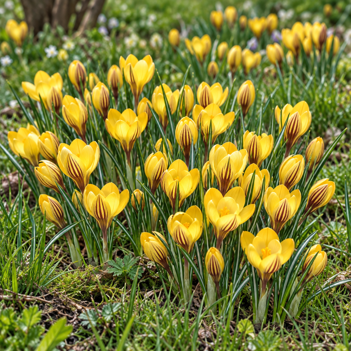 Pure Bulbs Bloembollen Krokus (Crocus 'Fuscotinctus') 50 stuks