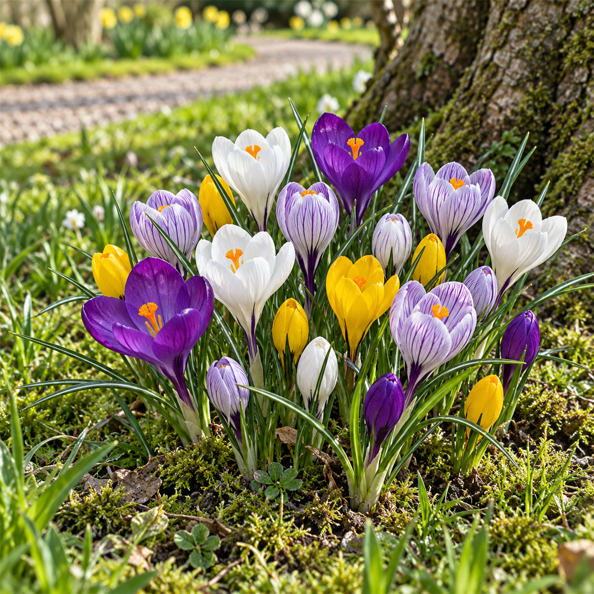 Pure Bulbs Bloembollen Krokus (Crocus 'Vernus Mix') 20 stuks