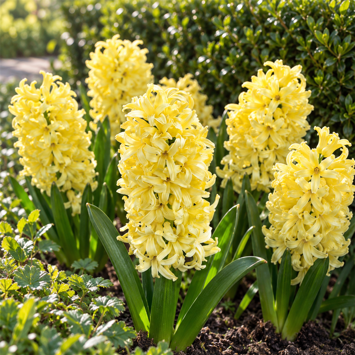 Pure Bulbs Bloembollen Hyacint (Hyacinthus 'Yellow') 9 stuks