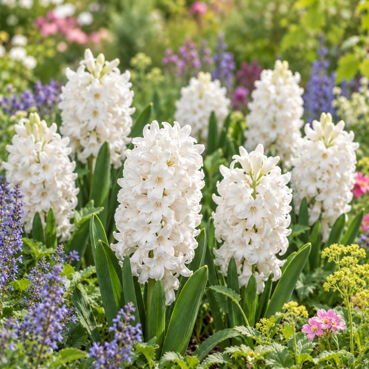 Pure Bulbs Bloembollen Hyacint (Hyacinthus 'White') 9 stuks