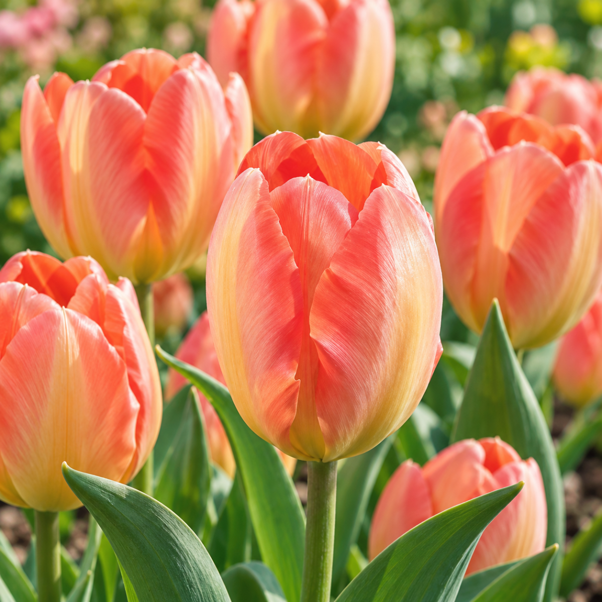 Pure Bulbs Bloembollen Tulp (Tulipa 'Apricot Emperor') 15 stuks