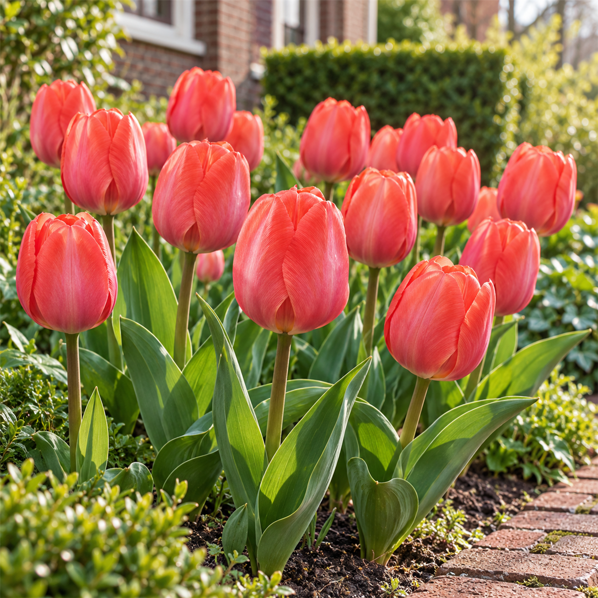 Pure Bulbs Bloembollen Tulp (Tulipa 'Orange van Eijk') 15 stuks