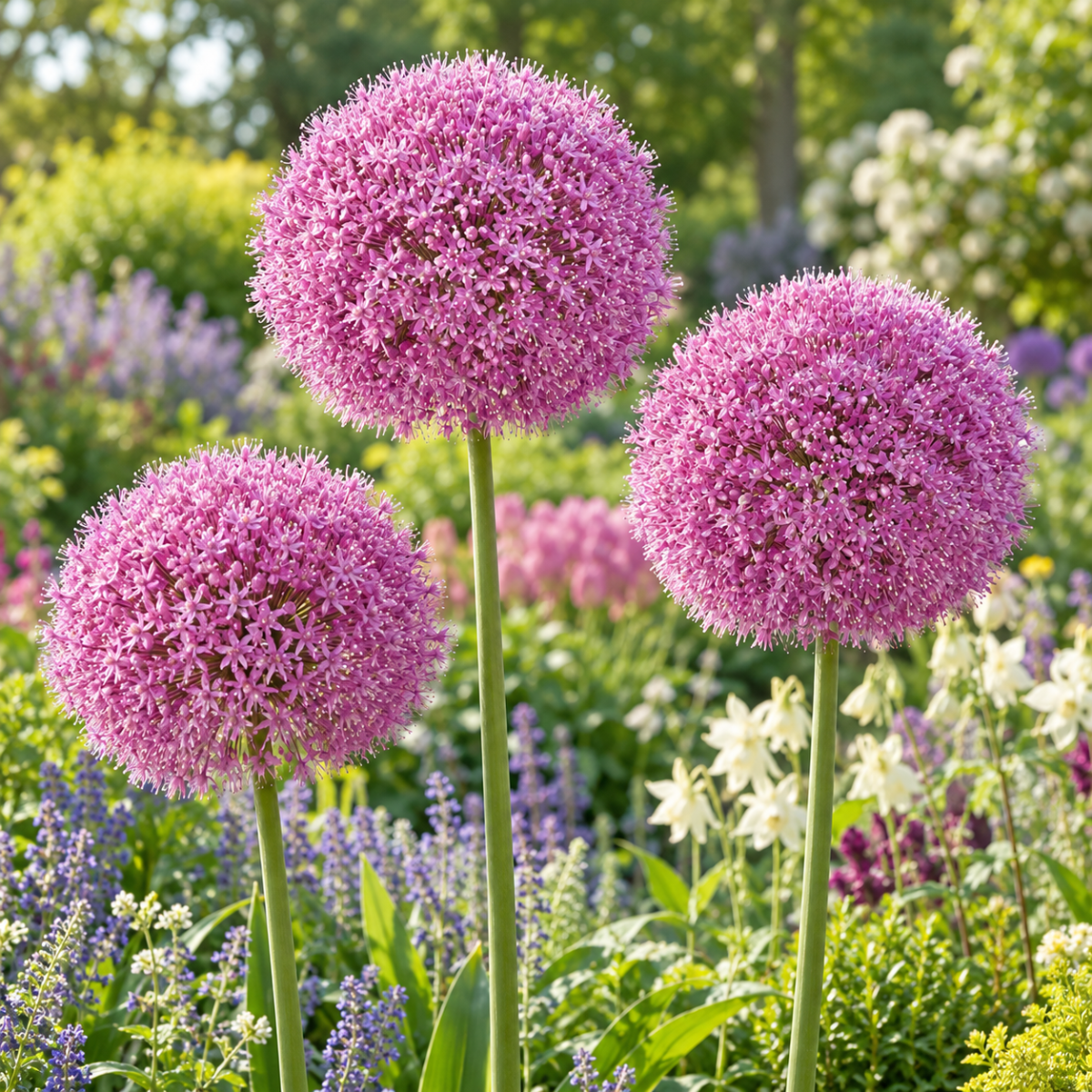 Pure Bulbs Bloembollen Sierui (Allium 'Giganteum') 3 stuks