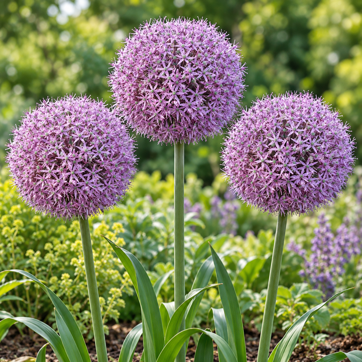 Pure Bulbs Bloembollen Sierui (Allium 'Gladiator') 3 stuks