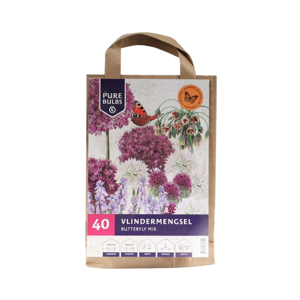 Pure Bulbs Bloembollen Vlindermengsel 40 stuks
