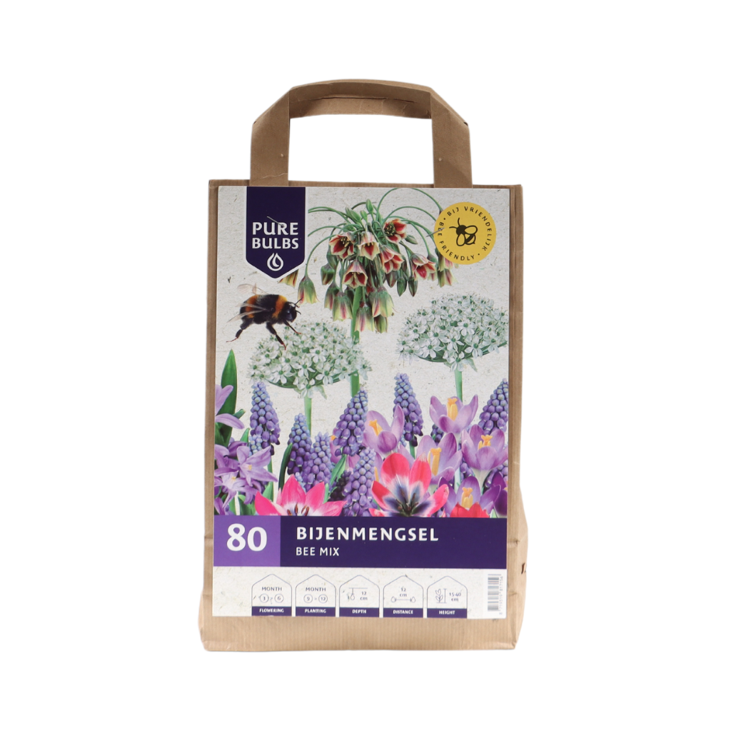 Pure Bulbs Bloembollen Bijenmengsel 80 stuks